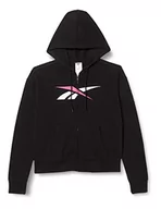 Bluzy męskie - Reebok Męska bluza z kapturem Te Vector Fz - miniaturka - grafika 1