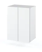 Szafki łazienkowe - Szafka Łazienkowa Wisząca 40cm HUGO Biała Mat - miniaturka - grafika 1