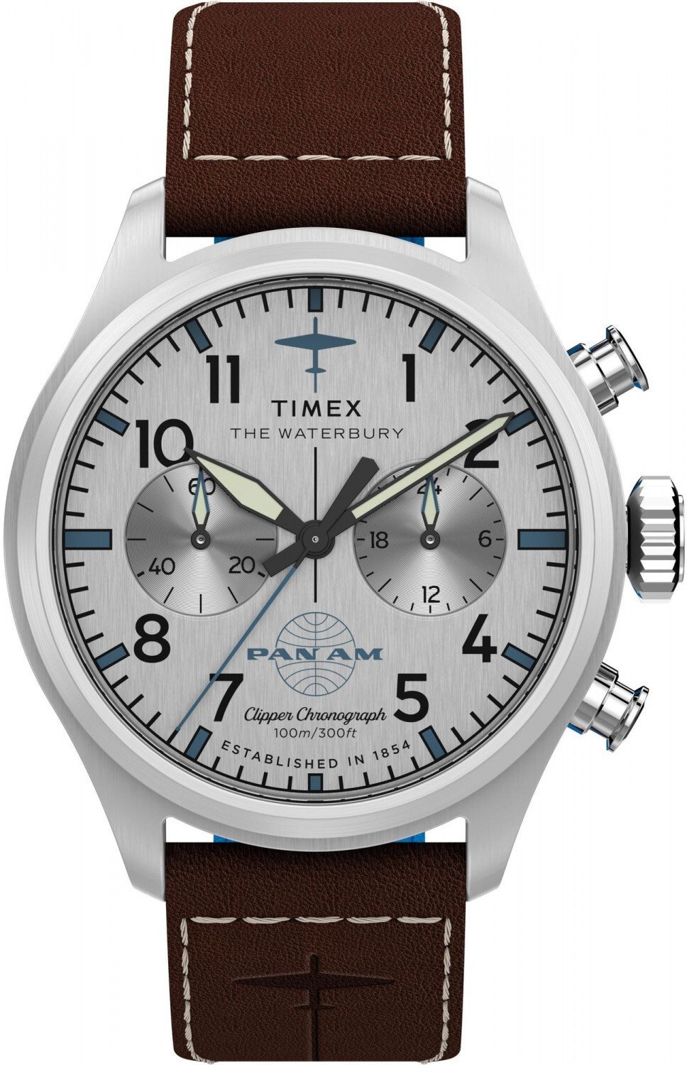 Zegarek męski Timex TW2Y38700 brązowy