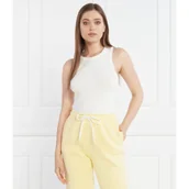 Koszulki i topy damskie - Tommy Hilfiger Top 5X2 RIB NS | Slim Fit - miniaturka - grafika 1