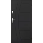 Drzwi zewnętrzne - PANTOR Drzwi stalowe zewnętrzne wejściowe Hawr antracytowe 80 prawe - miniaturka - grafika 1