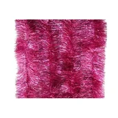 Ozdoby bożonarodzeniowe - Girlanda różowa Ø10 cm, 2 m - miniaturka - grafika 1