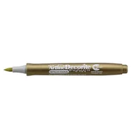 Markery permanentne - [BS] MARKER DECORITE 1MM METALICZNY ZŁOTY AR-033 TOMA - miniaturka - grafika 1