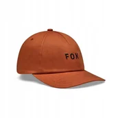 Czapki i chusty sportowe męskie - Czapka Z Daszkiem Fox Wordmark Adjustable Cognac Os - miniaturka - grafika 1