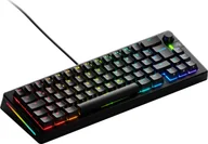 Klawiatury - Glorious PC Gaming Race Glorious GMMK 3 65 % Custom Gaming-Tastatur - Pre-Built, ISO DE, Fox Switches, schwarz GLO-KB-GMMK3-65-PB-FOX-W-BLK-DE - miniaturka - grafika 1