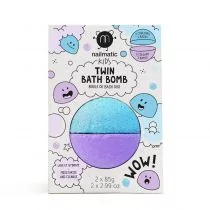 Nailmatic Nailmatic Kids - Niebiesko/fioletowa - Podwójna kula do kąpieli - 170 g - Kosmetyki kąpielowe dla dzieci - miniaturka - grafika 2