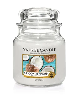 Yankee Candle Yankee Candle Coconut Splash 411 g Classic średnia świeczka zapachowa - Świece - miniaturka - grafika 3
