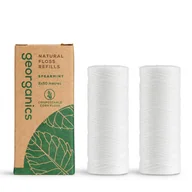 Szczoteczki do zębów dla dzieci - Georganics Georganics Naturalna Nić Dentystyczna z Kardamonem 30mx2 REFILL GEO00746 - miniaturka - grafika 1
