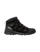 Buty trekkingowe damskie - Jack Wolfskin Trail Hiker Texapore Mid W damskie buty trekkingowe, czarne, rozmiar 37,5 EU, czarny, 37.5 EU - miniaturka - grafika 1