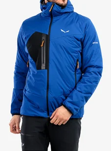 Kurtka ocieplana Salewa Ortles TWR Stretch HD Jacket - electric/black out - Kurtki narciarskie - miniaturka - grafika 1