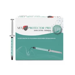 Vet Protector Pro Jama ustna Dziąsła 10x 3ml PŁYN DO PŁUKANIA KIESZONEK DZIĄSŁOWYCH U PSÓW I KOTÓW - Suplementy i witaminy dla psów - miniaturka - grafika 1