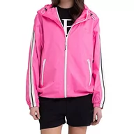 Bluzy damskie - Replay Damska bluza z kapturem, 817 Pink Fluo, XL - miniaturka - grafika 1