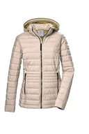 Kurtki damskie - G.I.G.A. DX Damska kurtka pikowana/kurtka przejściowa z kapturem GS 69 WMN QLTD JCKT, jasnobeżowa, 40, 42685-000 - miniaturka - grafika 1