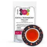 Herbata - Herbata Czarna Koktajl Truskawkowy - 100g - miniaturka - grafika 1