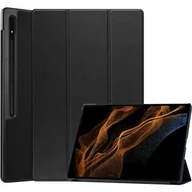 Etui do tabletów - Bizon Etui Case Tab Croc do Samsung Galaxy Tab S8 Ultra, czarne - miniaturka - grafika 1