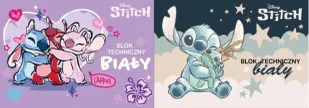 Blok techniczny biały A4/10K Stitch mix - Beniamin - Szkolne artykuły papiernicze - miniaturka - grafika 1