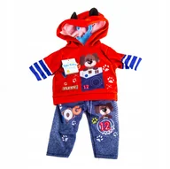 Domki dla lalek - Ubranie Dla Lalki Bobas Bluza Z Kapturem Spodnie - miniaturka - grafika 1