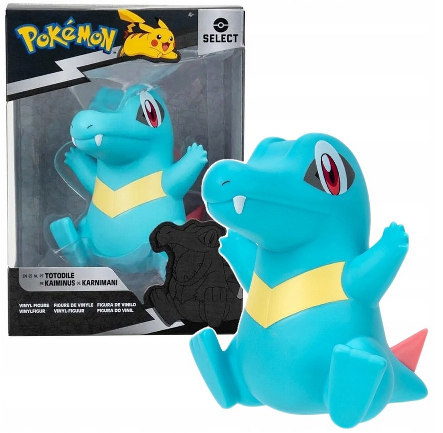Totodile Figurka Winylowa Pokemon Jazwares