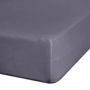 Wysokie prześcieradło 120x200+25cm bawełna jersey stalowe Eurofirany - Prześcieradła - miniaturka - grafika 1