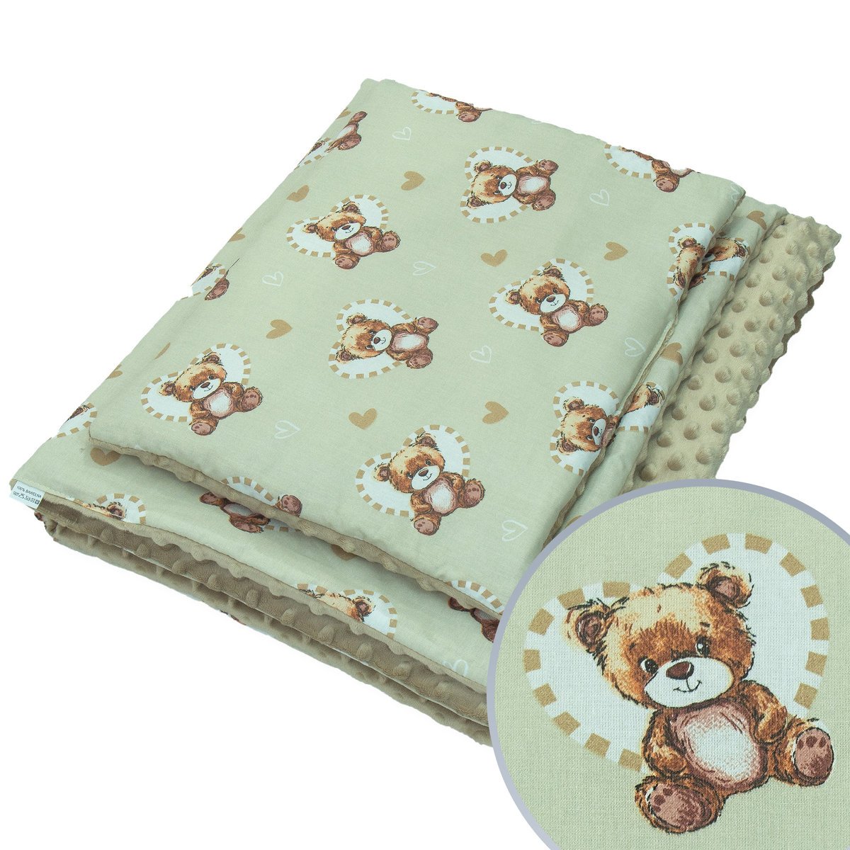 KOCYK PRZEDSZKOLAKA DO PRZEDSZKOLA MINKY 100x135 + PODUSZKA Kerstin