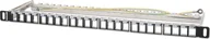 Akcesoria do szaf serwerowych - Intellinet Network Solutions INTELLINET 24-Port Patchpanel geschirmt und unbest�ckt 0,5 HE Leerpanel zur 48,26 cm 19-Zoll-Rackmontage f�r Keystone-Jacks schwarz - miniaturka - grafika 1