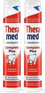 2x Pasta do zębów z fluorem Tuba THERAMED Complete Plus 100ml - Pasty do zębów - miniaturka - grafika 1