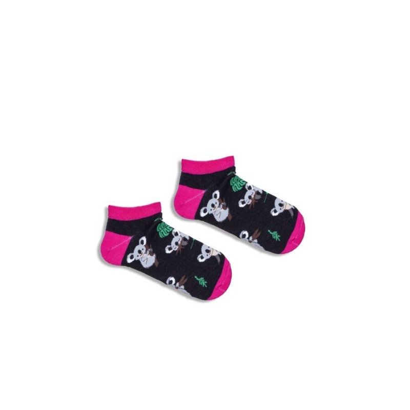 Stopki dziecięce w Misie Koala 1160.002, Kolor Czarny, Rozmiar 32-34