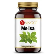 Suplementy naturalne - Yango Yango Melisa 90 k 420 mg uspokojenie - miniaturka - grafika 1
