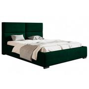 Łóżka - Zielone tapicerowane łóżko 200x200 - Oliban 3X - miniaturka - grafika 1