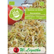 Nasiona i cebule - Legutko BIO Kiełki soczewicy 30g - miniaturka - grafika 1