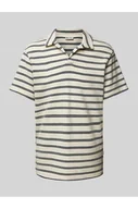 Koszulki męskie - Koszulka polo kroju regular fit z fakturowanym wzorem model IAN - Only & Sons - miniaturka - grafika 1