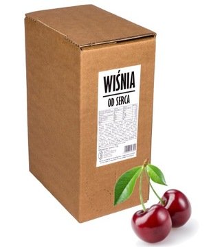 sok z wiśni 100% wiśniowy wiśnia Nfc 3L naturalny na sen tłoczony na zimno