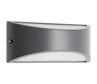 Lampy ogrodowe - Redo 90191 - LED Kinkiet zewnętrzny SCUDO LED/10W/230V 3000K IP54 antracyt - miniaturka - grafika 1