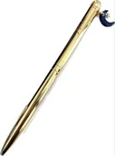 Długopisy - Paperchase- Długopis  złoty z granatową zawieszką księżyc Czarny - miniaturka - grafika 1
