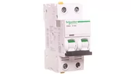 Bezpieczniki elektryczne - Schneider Electric Wyłącznik nadprądowy iC60N 2P D16 6kA A9F05216 - miniaturka - grafika 1