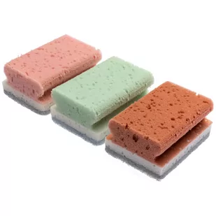2x ZMYWAK KUCHENNY PROFILOWANY PRAKTYCZNA 3 SZT - Ściereczki, gąbki, czyściki - miniaturka - grafika 3