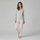 Piżamy damskie - TRIUMPH PIŻAMA DAMSKA zestaw koszulka + spodnie rozmiar 42 - miniaturka - grafika 1