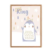 Wyposażenie pokoiku dziecięcego - Obrazek Zoo Party penguin - miniaturka - grafika 1