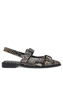 Sandały damskie - Badura Sandały ELDER-02 Czarny - miniaturka - grafika 1