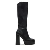 Kozaki damskie - Kozaki Aldo Albie 13812169 Czarny - miniaturka - grafika 1