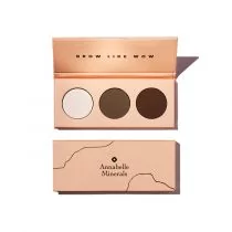 Annabelle Minerals Annabelle Minerals Brown Like Wow Paleta prasowanych cieni do brwi 1 szt. - Akcesoria i kosmetyki do stylizacji brwi - miniaturka - grafika 1