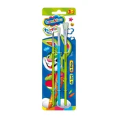 Szkolne artykuły papiernicze - Bambino Pędzelki Pędzle Szkolne Do Szkoły Do Malowania Do Farb I Kleju 3szt. - miniaturka - grafika 1