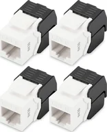 Pozostałe akcesoria sieciowe - Digitus Digitus Moduł Keystone CAT 6, nieekranowany - 4 szt - miniaturka - grafika 1
