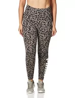 Legginsy - PUMA Legginsy damskie Essentials+ Logo Legginsy, Szary węgiel drzewny, L - miniaturka - grafika 1