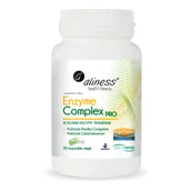 Układ pokarmowy - MedicaLine Aliness Enzyme Complex PRO - 90 kapsułek - miniaturka - grafika 1