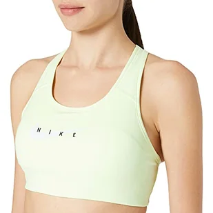 Nike Damski biustonosz W Nk Swoosh Pack Grx Bra Sports Bra Barely Volt/Barely Volt/(White) S - Biustonosze - miniaturka - grafika 1