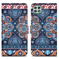 Etui i futerały do telefonów - Etui ochronne Cadorabo do Samsung Galaxy A22 5G Etui Design Blue Etui na telefon komórkowy Etui ochronne Etui magnetyczne Pokrowiec na etui - miniaturka - grafika 1