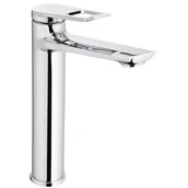 Baterie umywalkowe - KFA 4622-613-00 AMAZONIT BATERIA UMYWALKOWA STOJĄCA NABLATOWA CHROM + CLICK CLACK - miniaturka - grafika 1