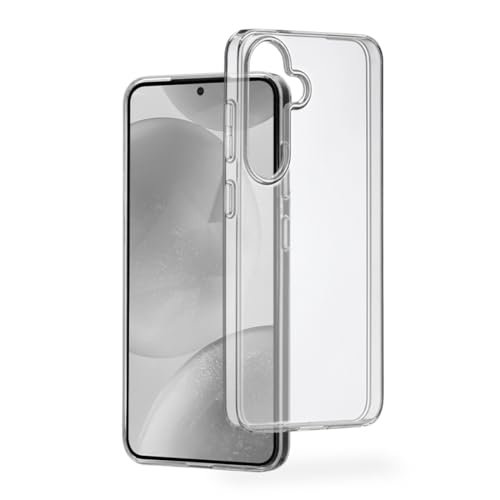 Hama Etui do Galaxy S25+ (etui na telefon komórkowy, etui ochronne na tylną stronę, odporne na zarysowania, dodatkowa ochrona aparatu i wyświetlacza, kompatybilne z bezprzewodowym ładowaniem,