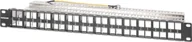 Akcesoria do szaf serwerowych - Intellinet Network Solutions Patch panel 19" 1U Intellinet na 48 modułów Keystone z tacką na kable 721028 - miniaturka - grafika 1